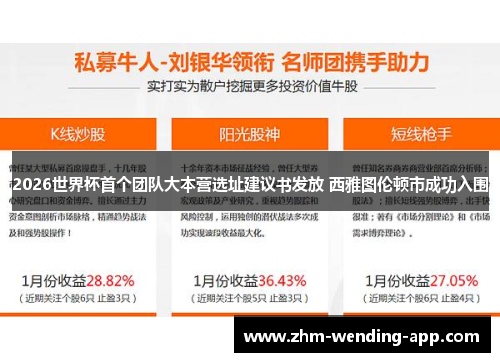 2026世界杯首个团队大本营选址建议书发放 西雅图伦顿市成功入围